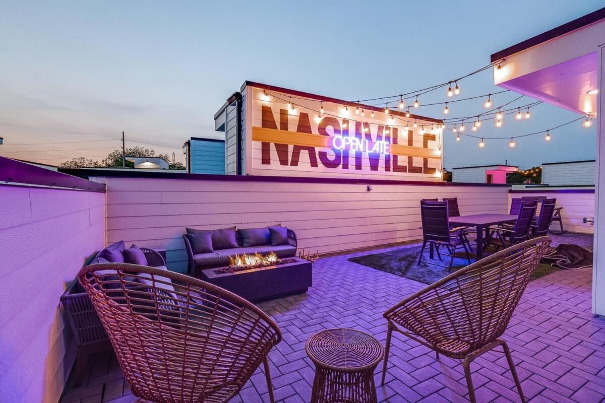 Open Late Nash Rooftop Views Near Downtown Villa Nashville Exterior photo