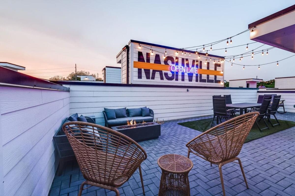 Open Late Nash Rooftop Views Near Downtown Villa Nashville Exterior photo