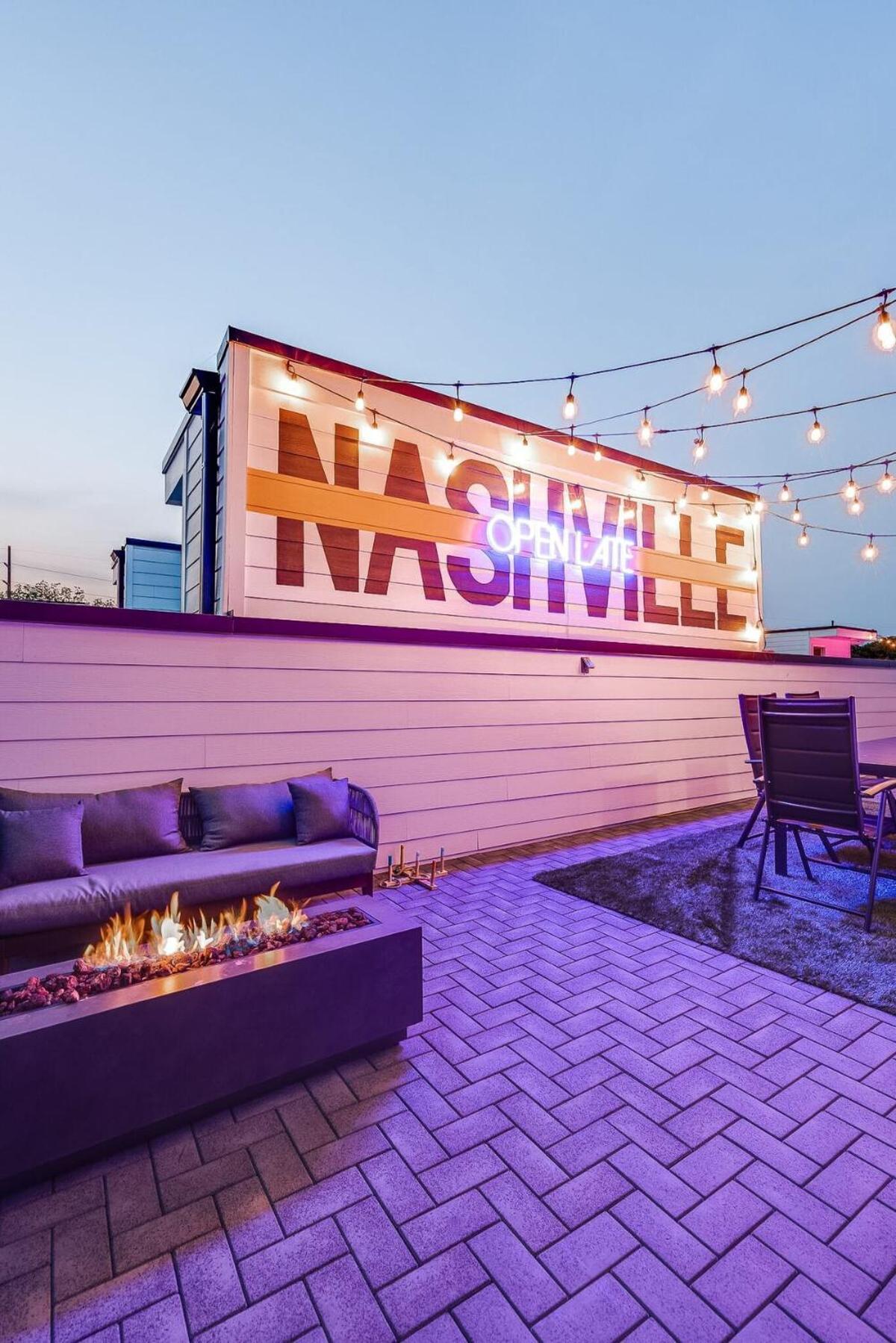 Open Late Nash Rooftop Views Near Downtown Villa Nashville Exterior photo